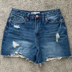 High waisted Denim shorts NWOT